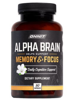 Onnit Alpha brain