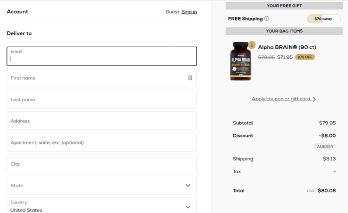 onnit checkout