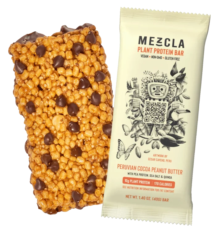 mezcla best gluten free protein bar