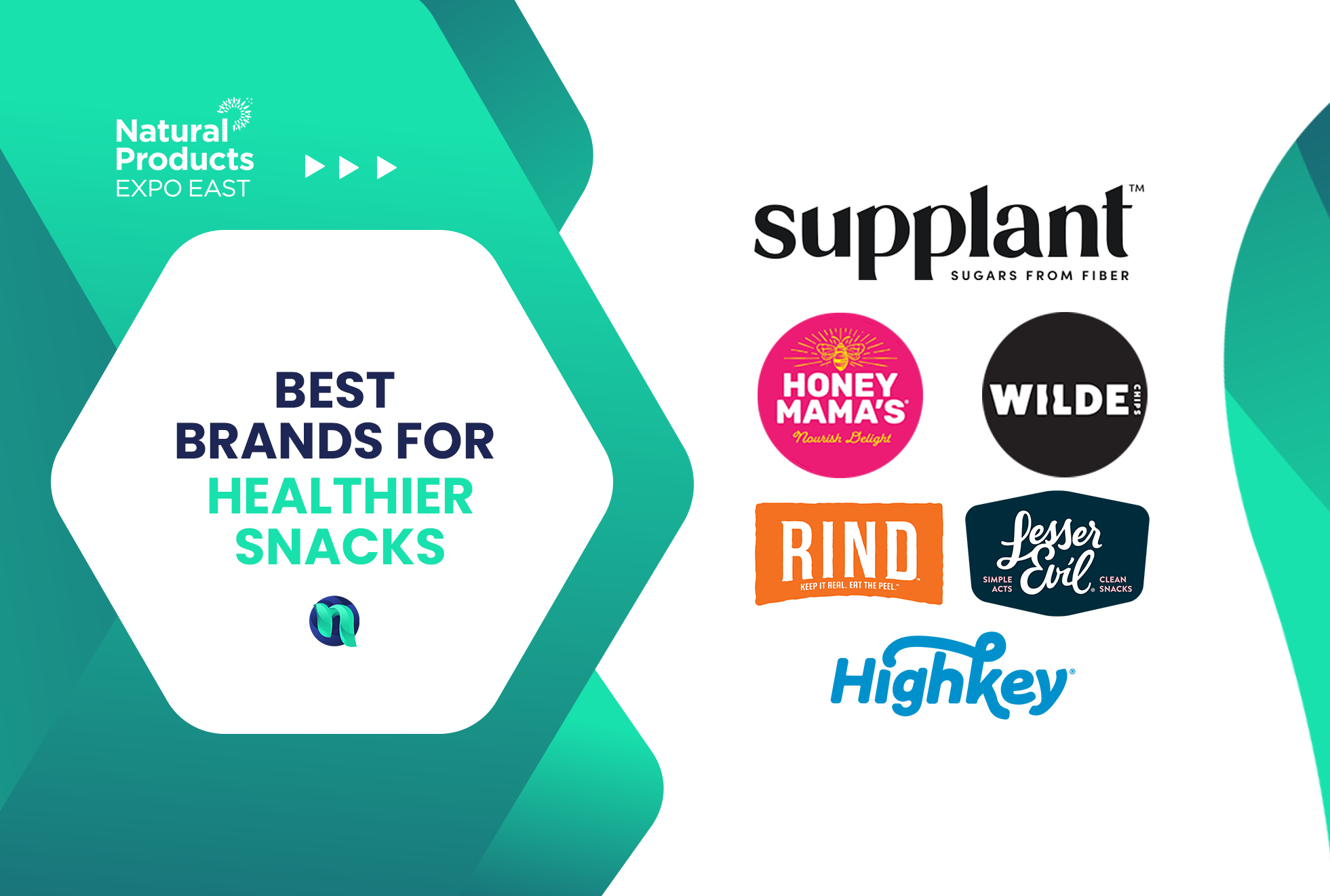 Healthier Snacks at expo east 2022