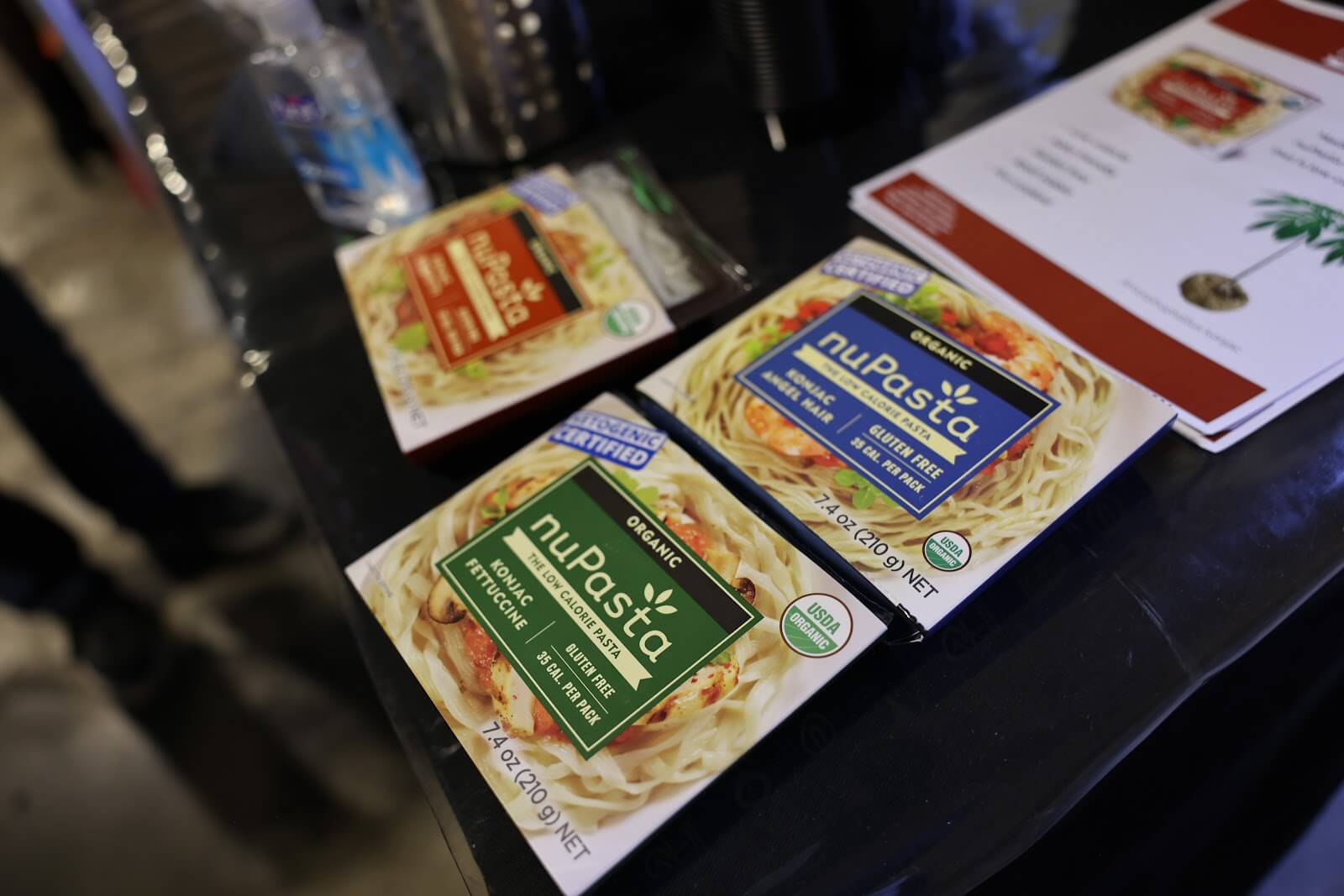 nupasta samples at expo east 2022