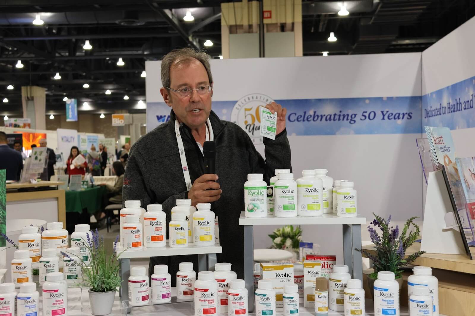 jay levy and kyolic at expo east 2022