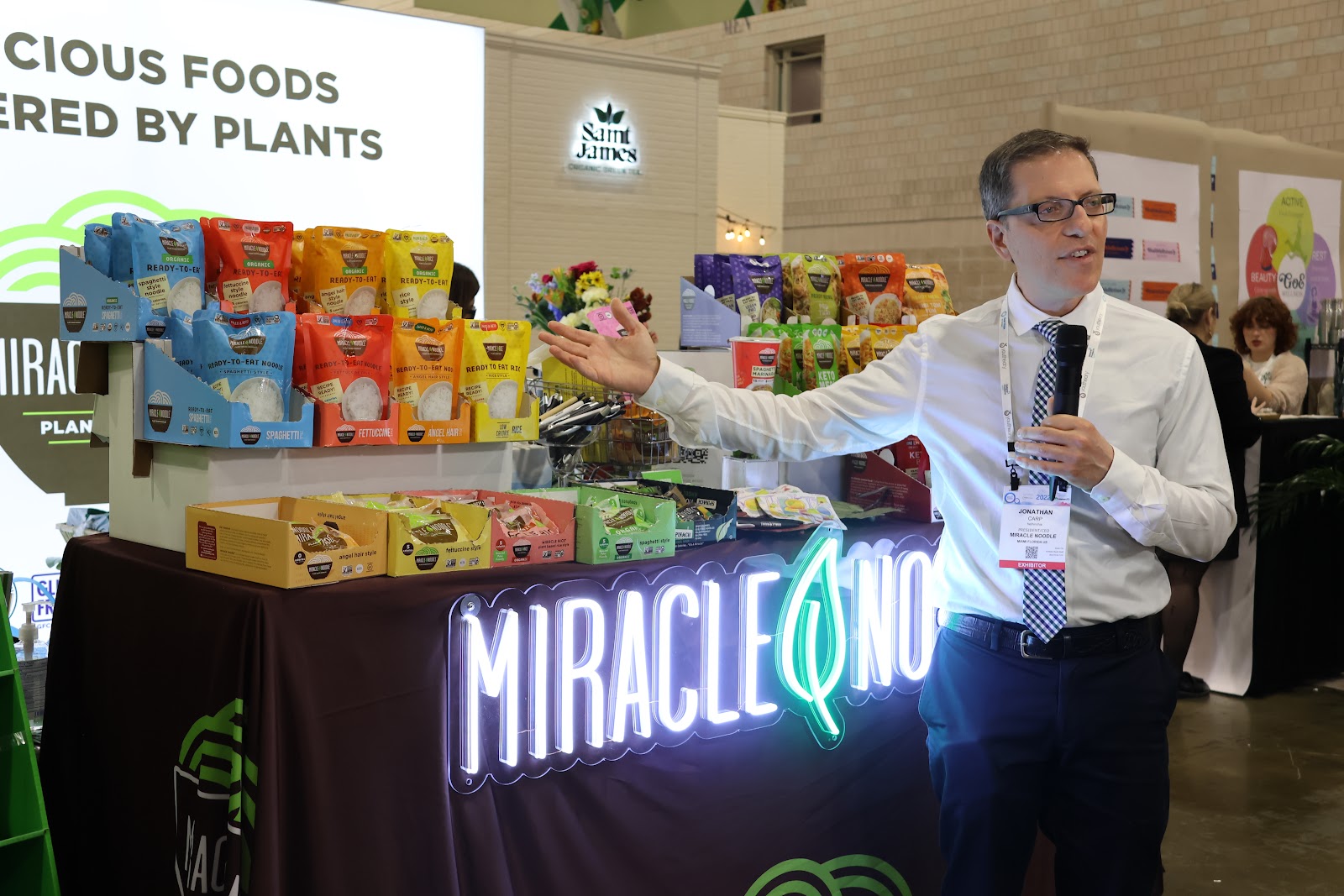 miracle noodle at expo east 2022
