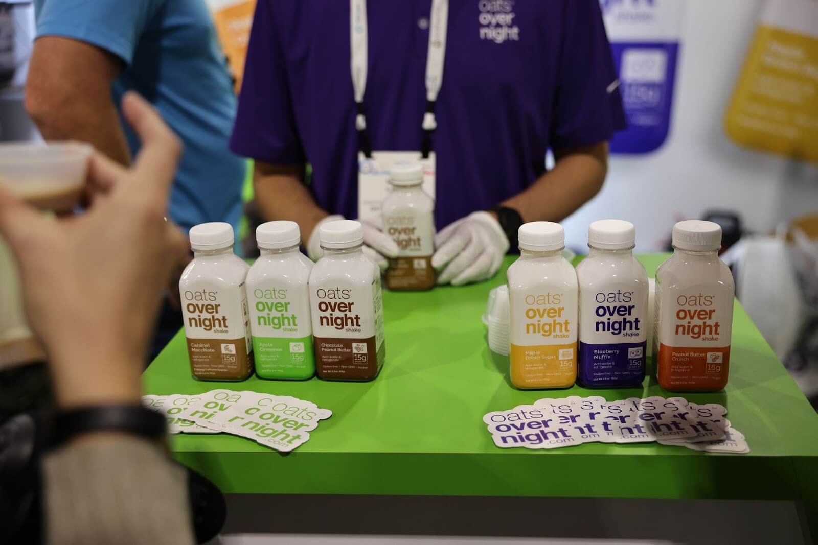 Oats Overnight samples at Expo East 2022
