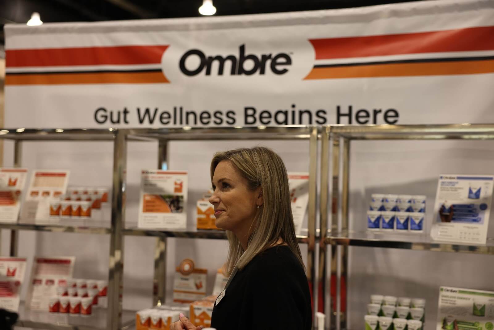 kimberly griffith and ombre at expo east 2022
