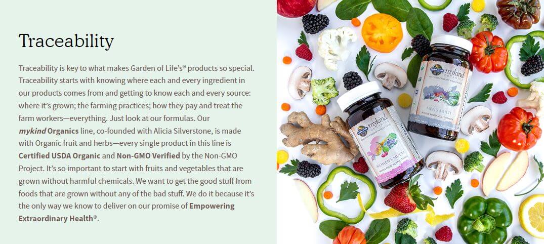 garden of life traceability