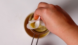 ginger shots press on the solids to extract more juice