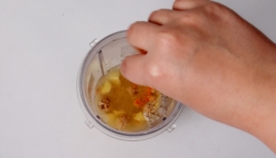ginger shots add turmeric to blender