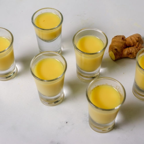 ginger shots recipe