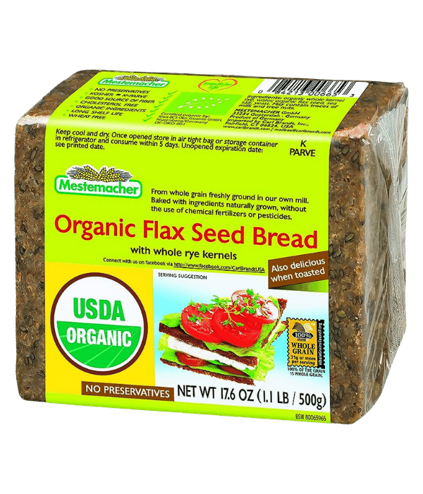 Best Value: Mestemacher Original Flaxseed Bread