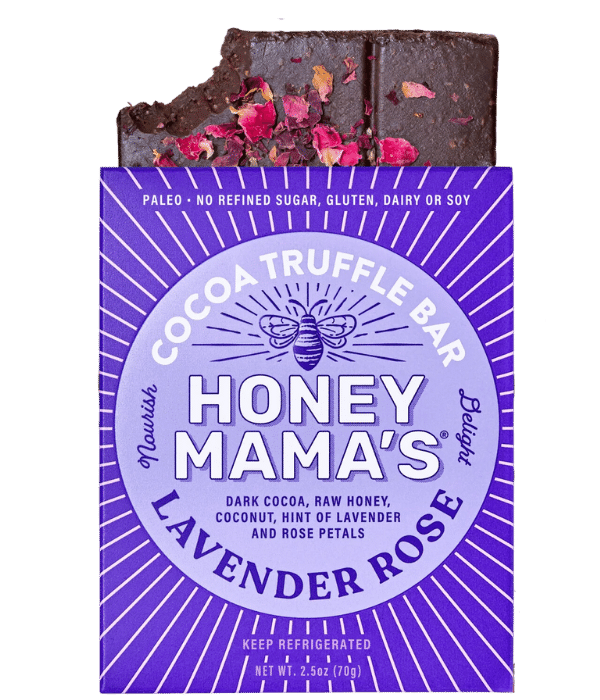 Lavender Rose Cocoa Truffle Bar