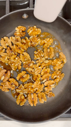 glaze walnuts