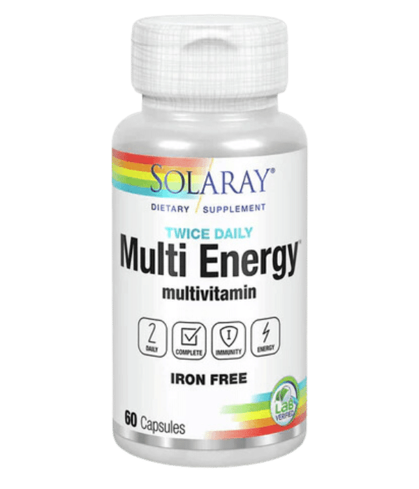 Best Energy + Multivitamin: Solaray Multi Energy