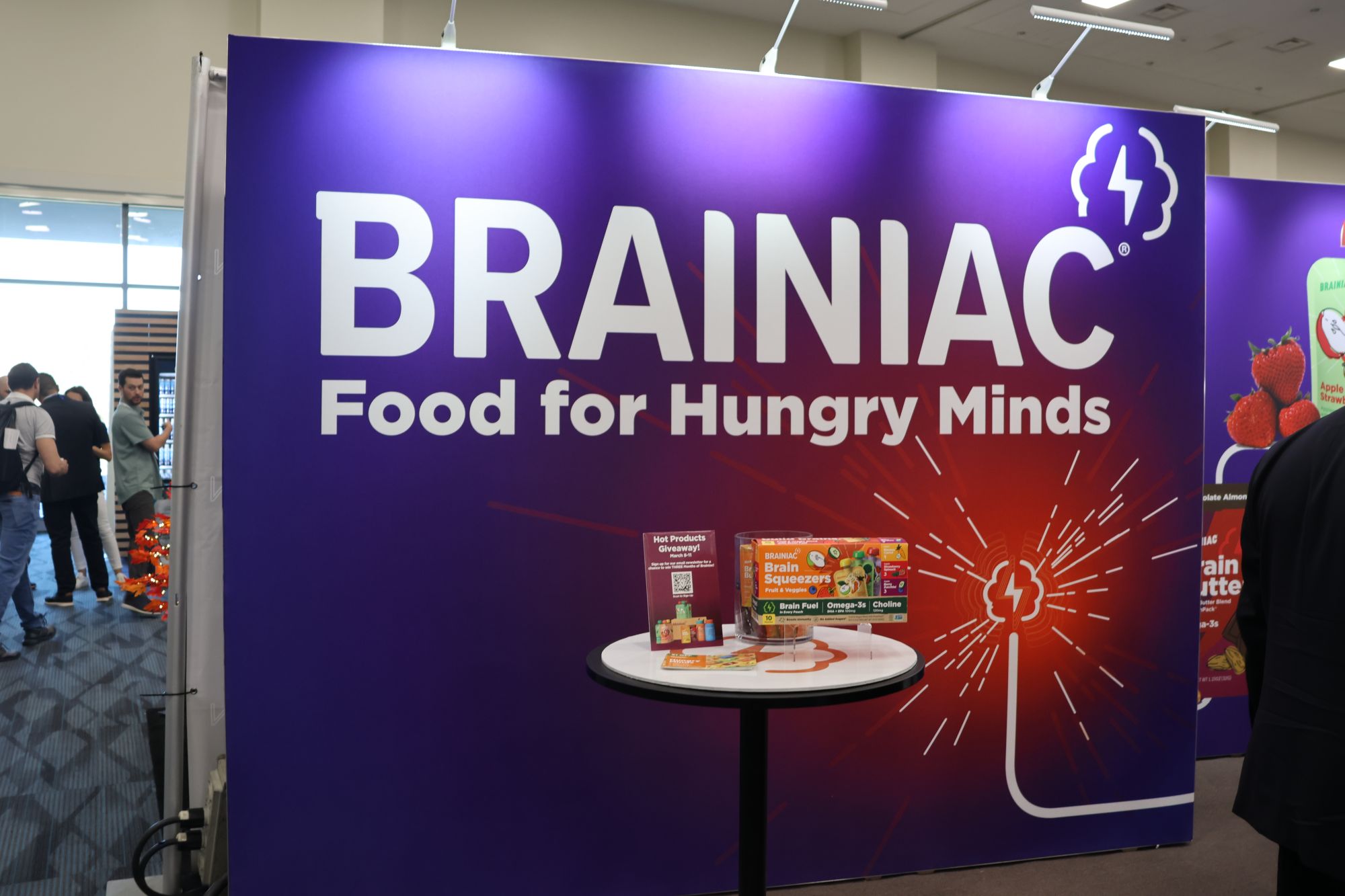 Brainiac booth expo west 2023