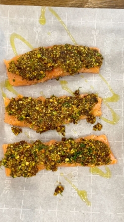 Drizzle with olive oil