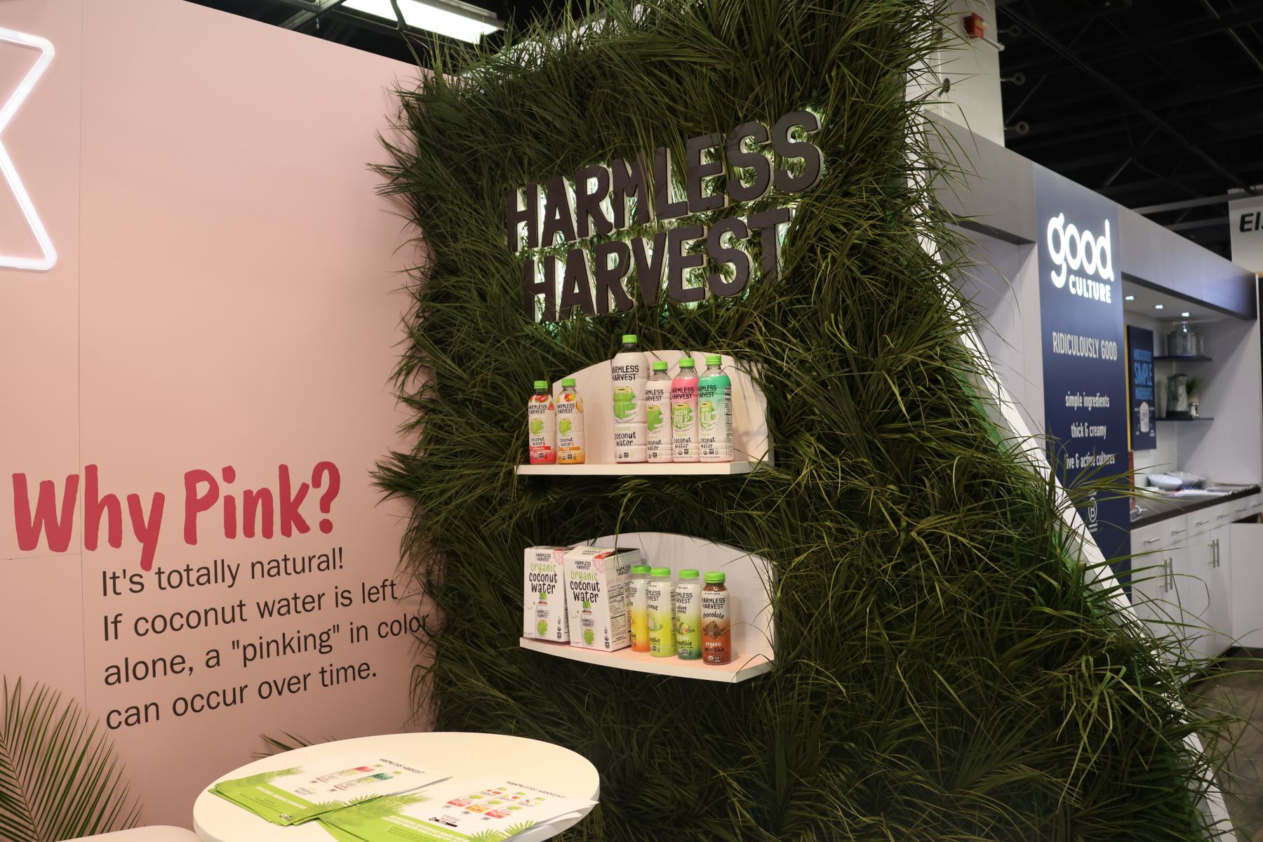 Harmless Harvest expo west 2023
