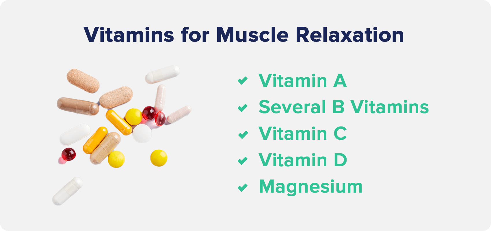 Vitamins for Muscle Relaxation