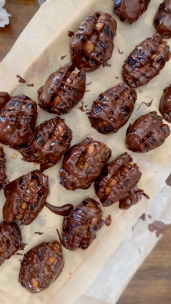 Refrigerate for at least 30 minutes but ideally closer to 1 hour for a delicious snack!
