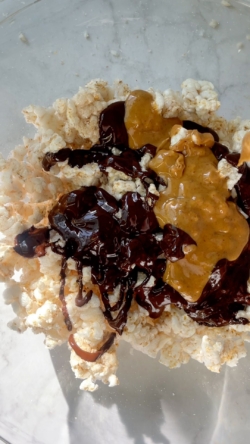 add in peanut butter