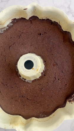 Bake for 45 minutes or until a toothpick inserted comes out clean.