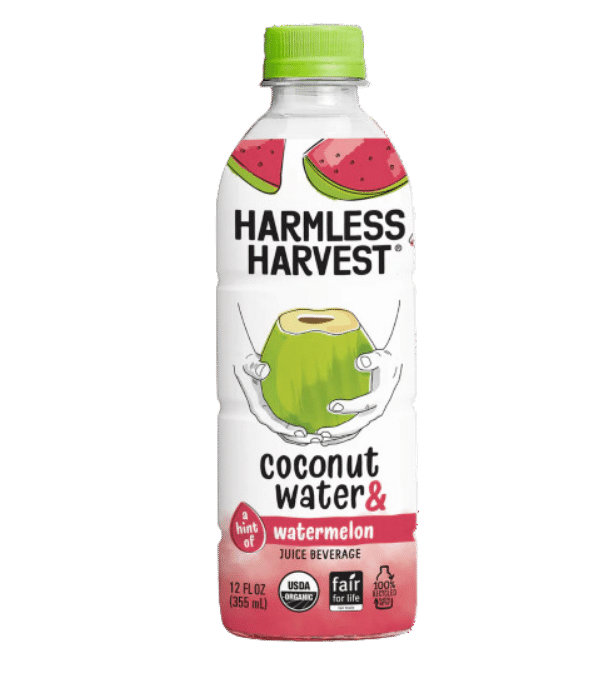 Harmless Harvest Coconut Water Watermelon 1
