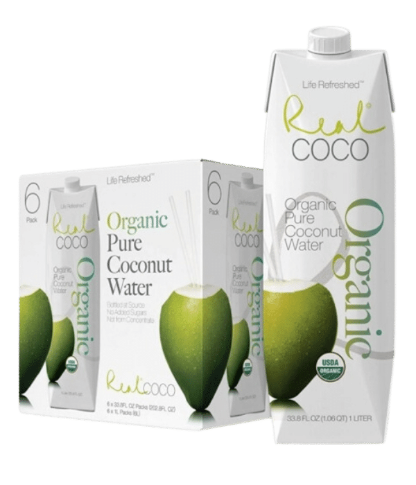 Real Coco Organic Pure Coconut Water