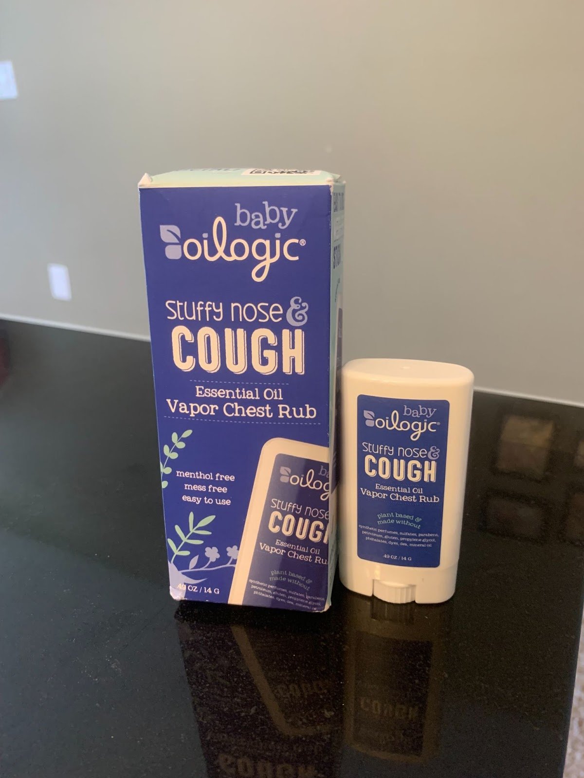 Oilogic Baby Stuffy Nose & Cough Vapor Chest Rub