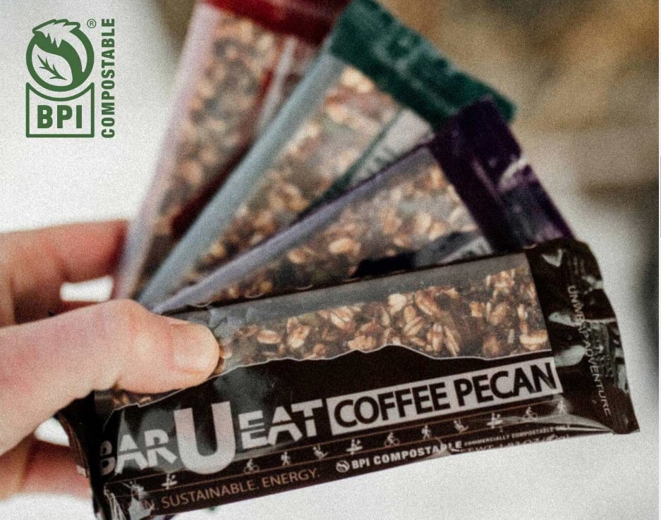 The wrappers themselves are BPI compostable—a huge differentiator for the brand.