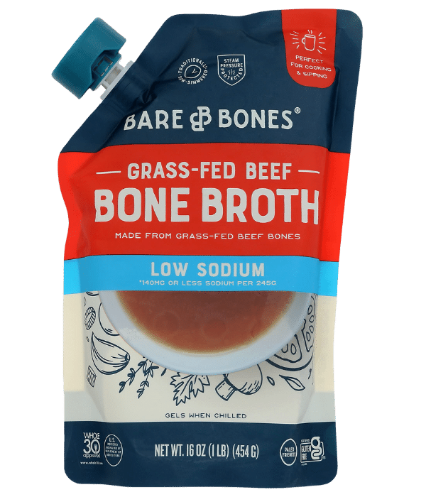Bare Bones Low-Sodium Beef Broth