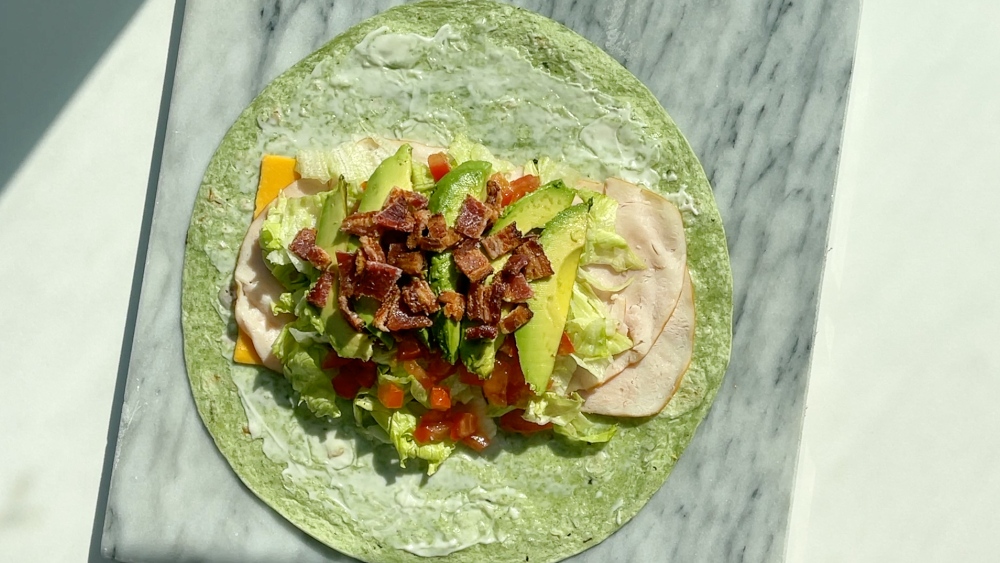 turkey club wrap ingredients