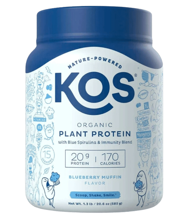 KOS Organic Plant Protein (Blueberry Muffin)