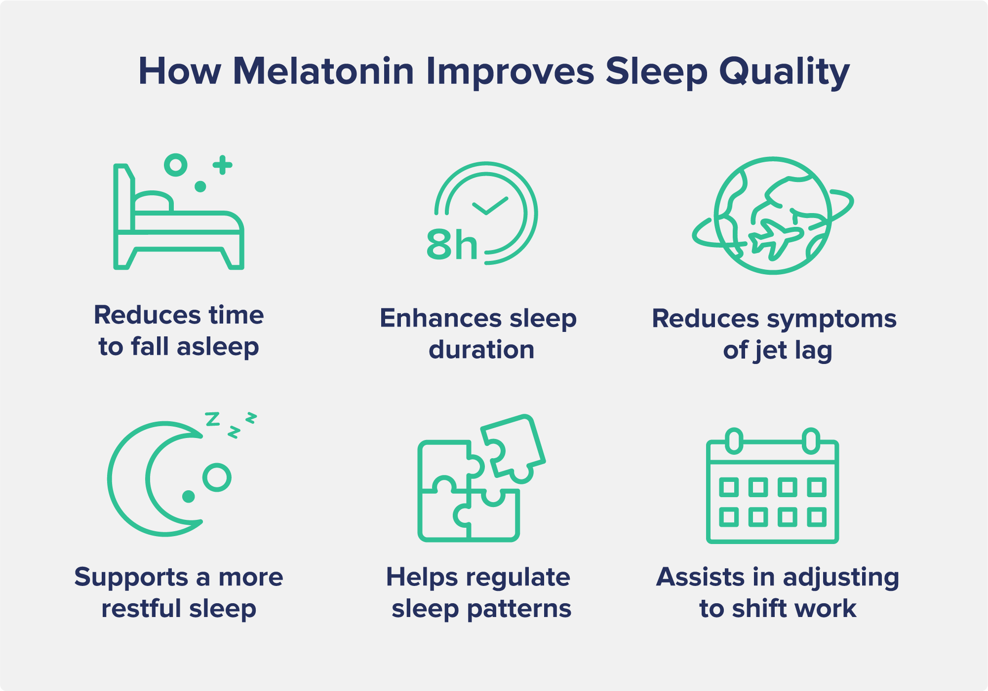 how melatonin improves sleep quality