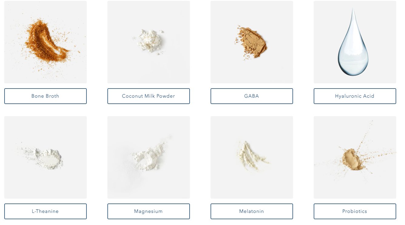  Ingredients page