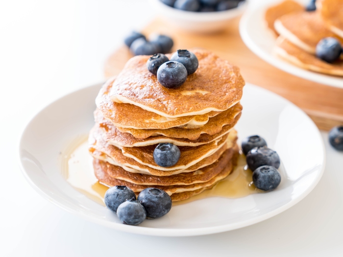 blueberry pancakes 