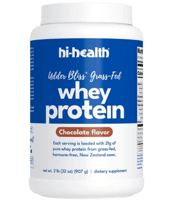 Hi Health Udder Bliss Grass Fed Whey Protein 5