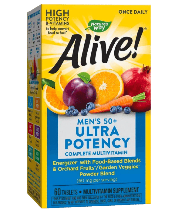 Natures Way Alive Once Daily Men 50 3