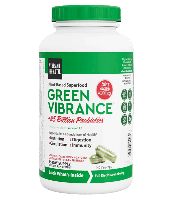 Vibrant Health Green Vibrance Plant Based Superfood