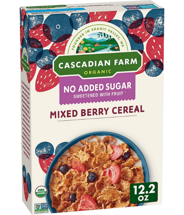 Cascadian Farm Organic Mixed Berry Cereal