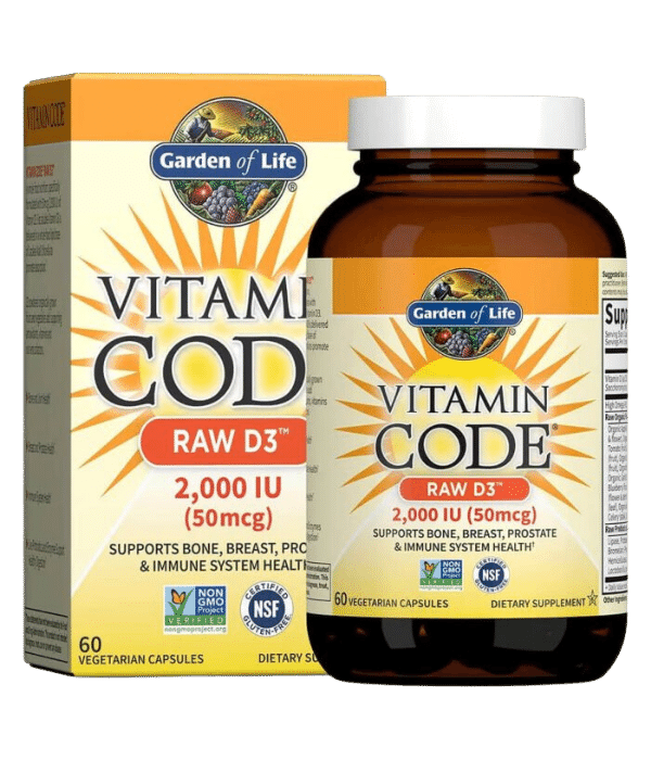 Garden of Life Vitamin Code RAW D3