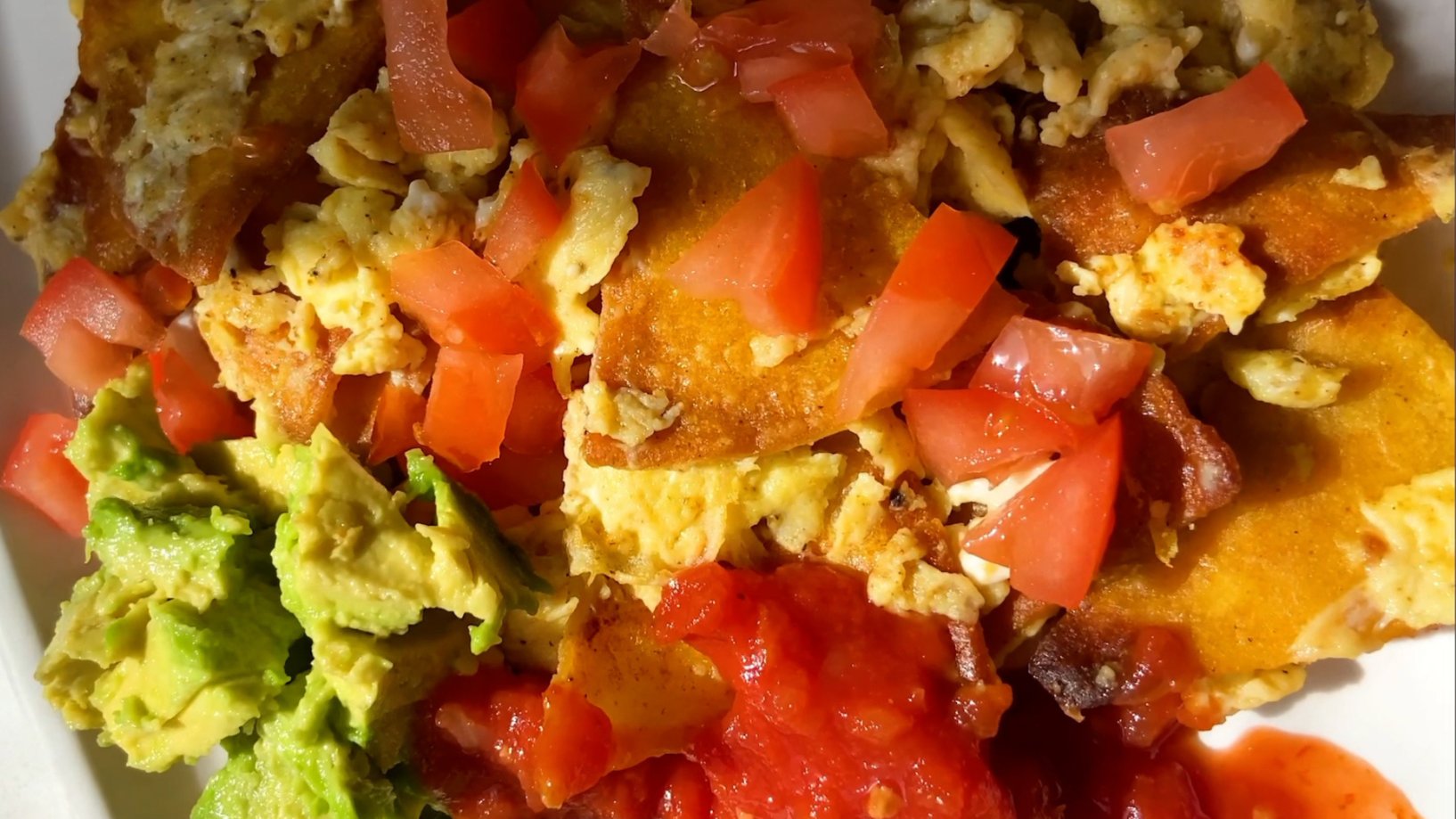 Single-serve Healthy Migas