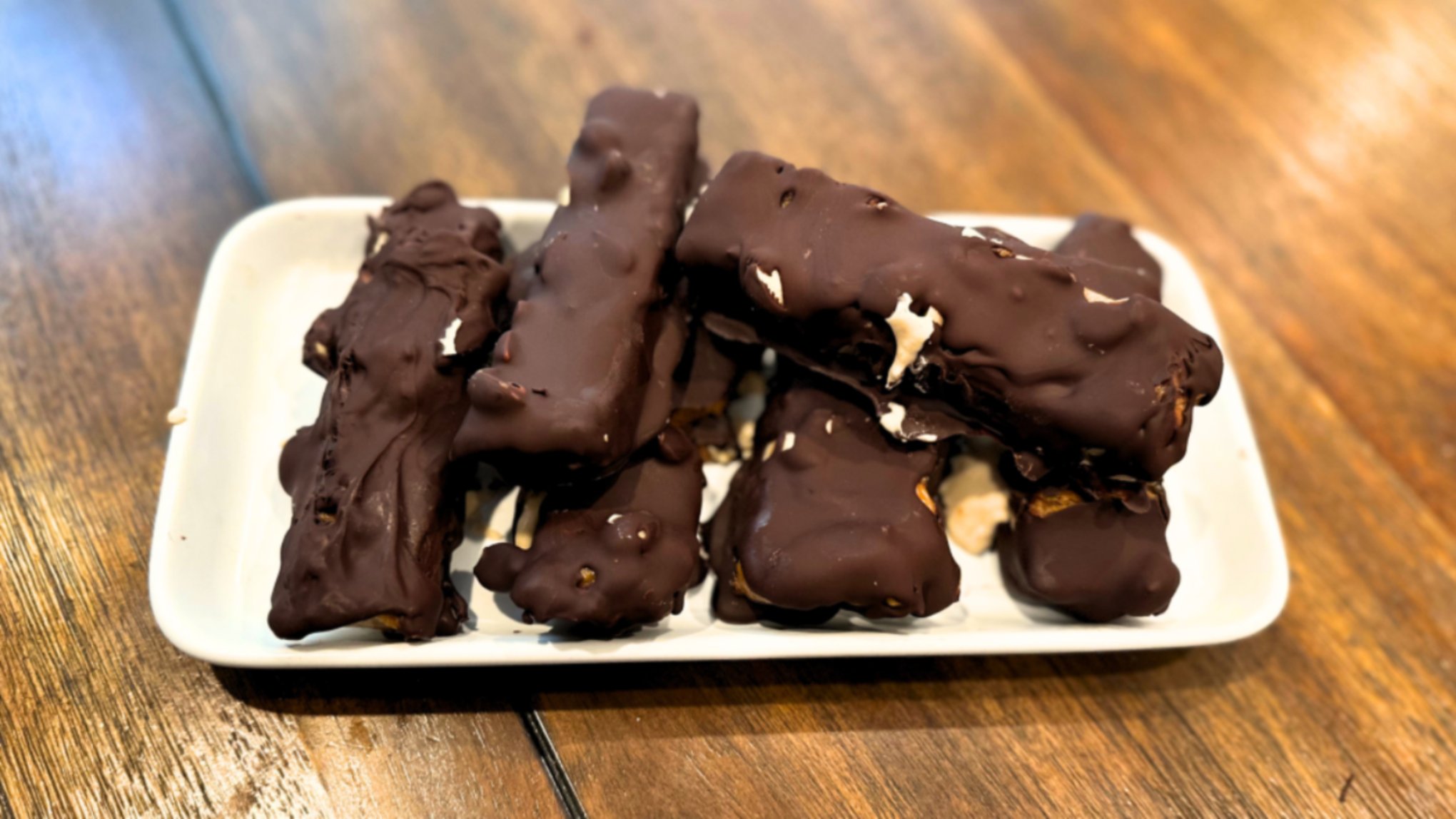 Healthy Snickers Ice Cream Bars