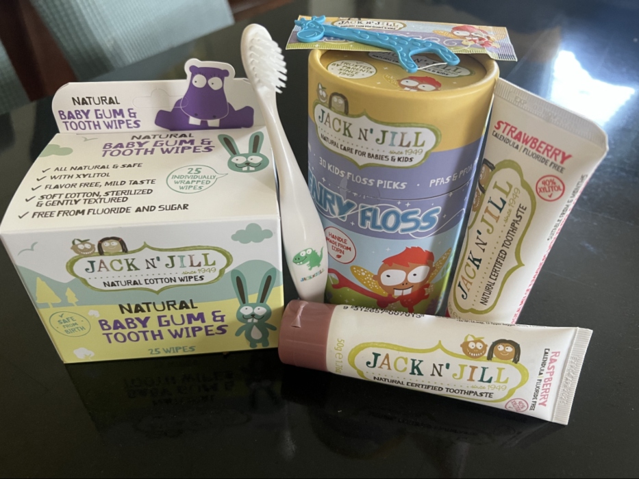jack n jill kids sampled products