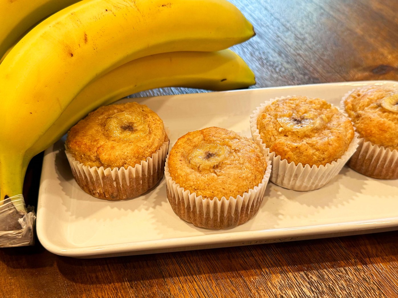 Healthy Banana Muffins