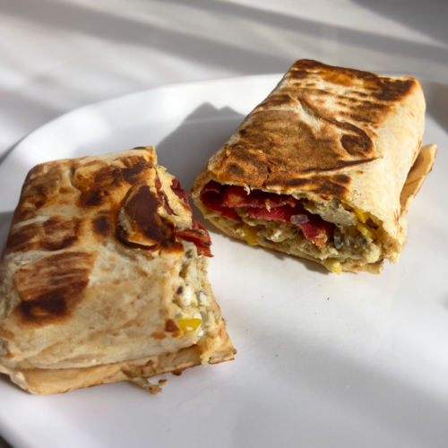 High Protein Breakfast Burrito