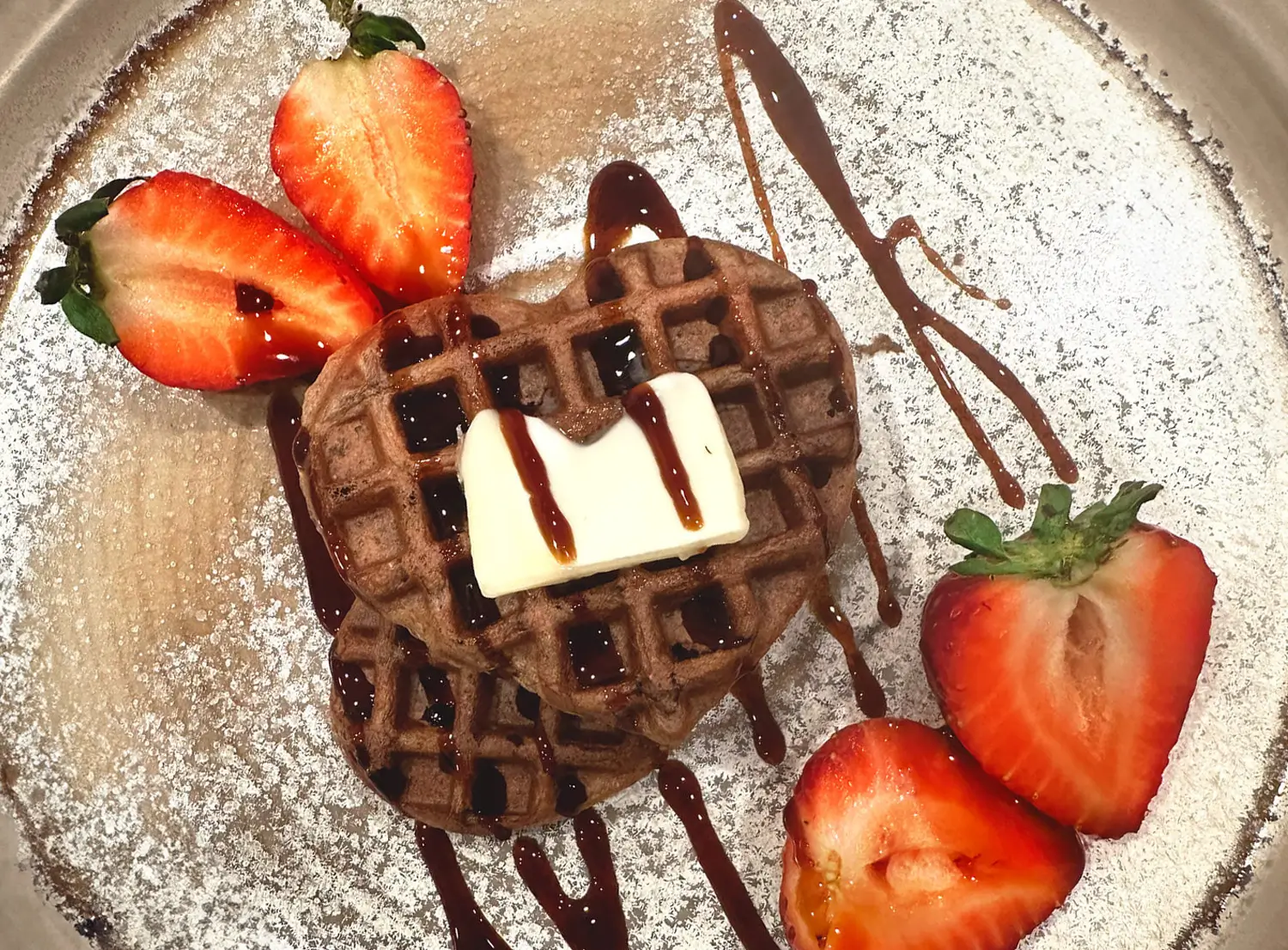 Valentine's Toddler Friendly Waffles
