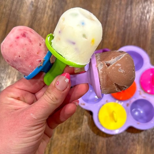Homemade popsicles