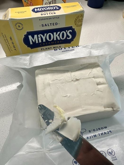 Miyokos European Style Salted Plant Milk Butter Product Experience