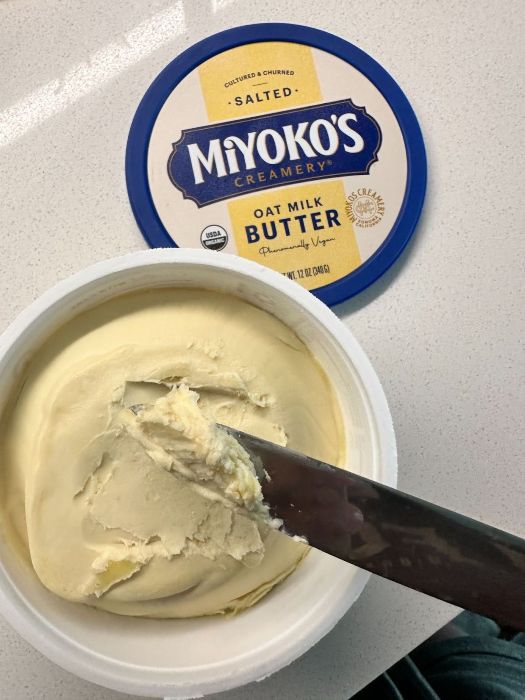 Miyokos Salted Oat Milk Butter Product Experience