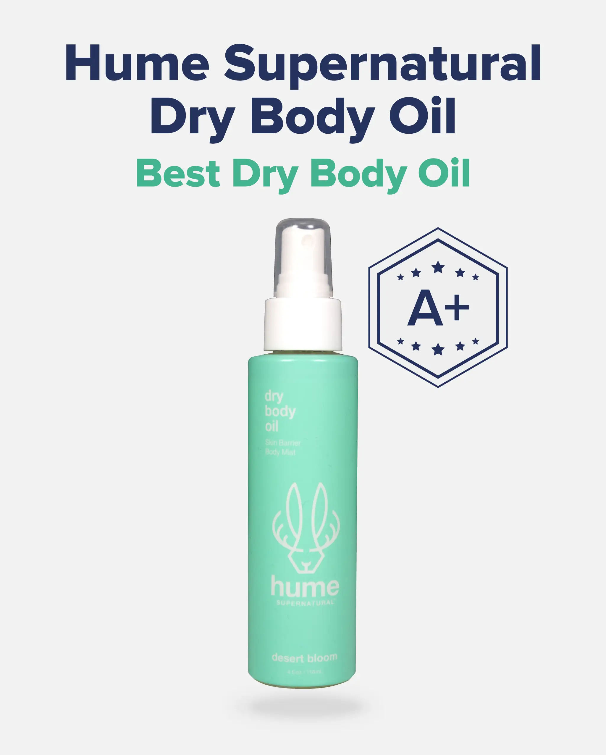 Best Dry Body Oil: Hume Supernatural Dry Body Oil (A+)