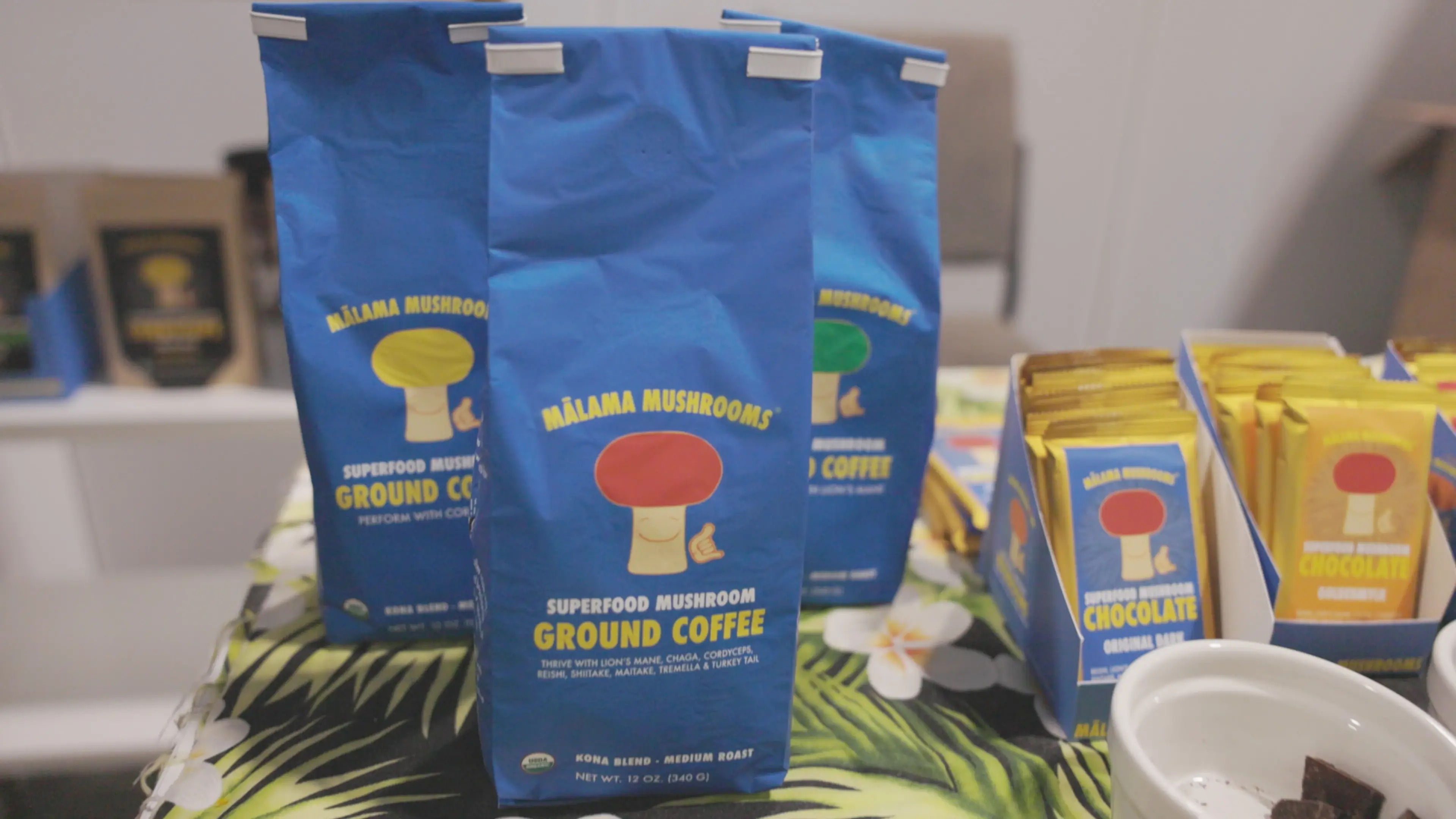 picture of the malama mushroom kona blend mushroom coffee